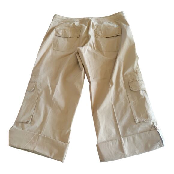American Rag NWOT Size 9 Capri Cargo Pants Tan - Picture 1 of 9
